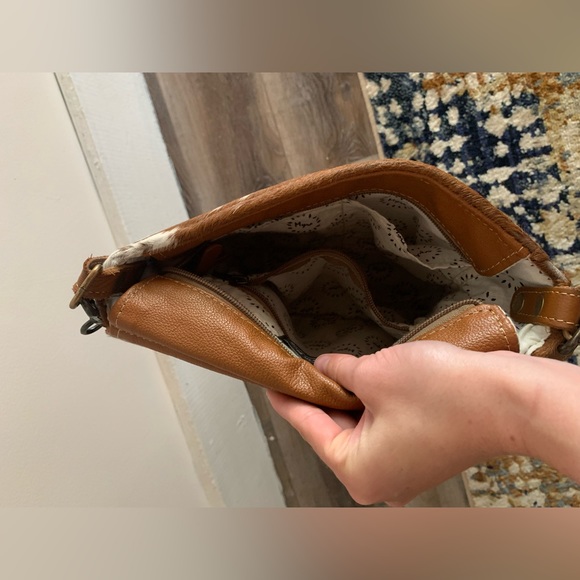 Myra bag cowhide crossbody purse - Picture 2 of 6